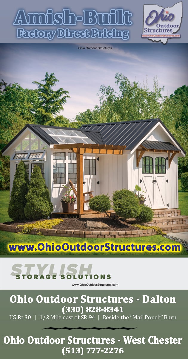 Contact Ohio Outdoor Structures for info.