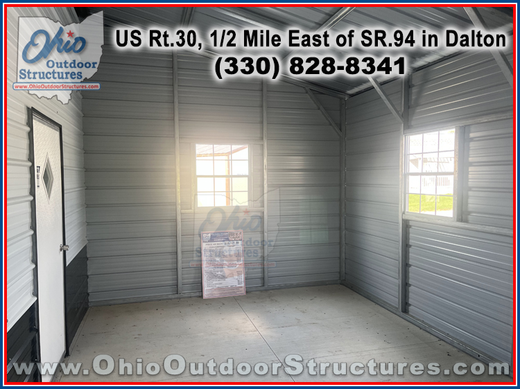 Enclosed Lean-To